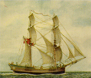 The Friendship a ship of The First Fleet